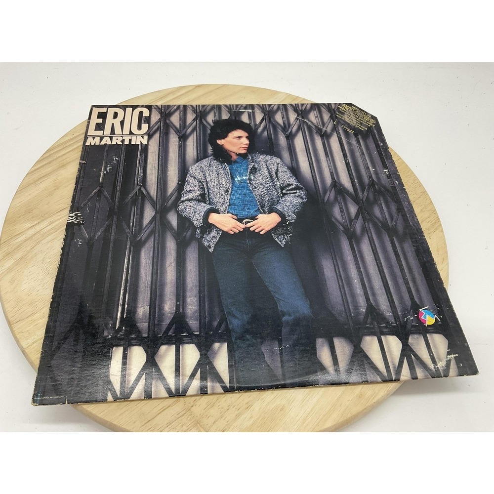 Eric Martin Vinyl Record Self Titled LP Capitol 1985 Pop Rock Album Vintage